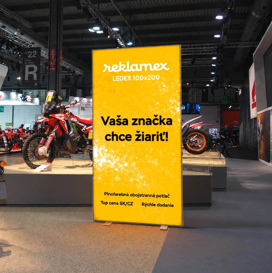 Reklamný svetelný box - LED RollUp