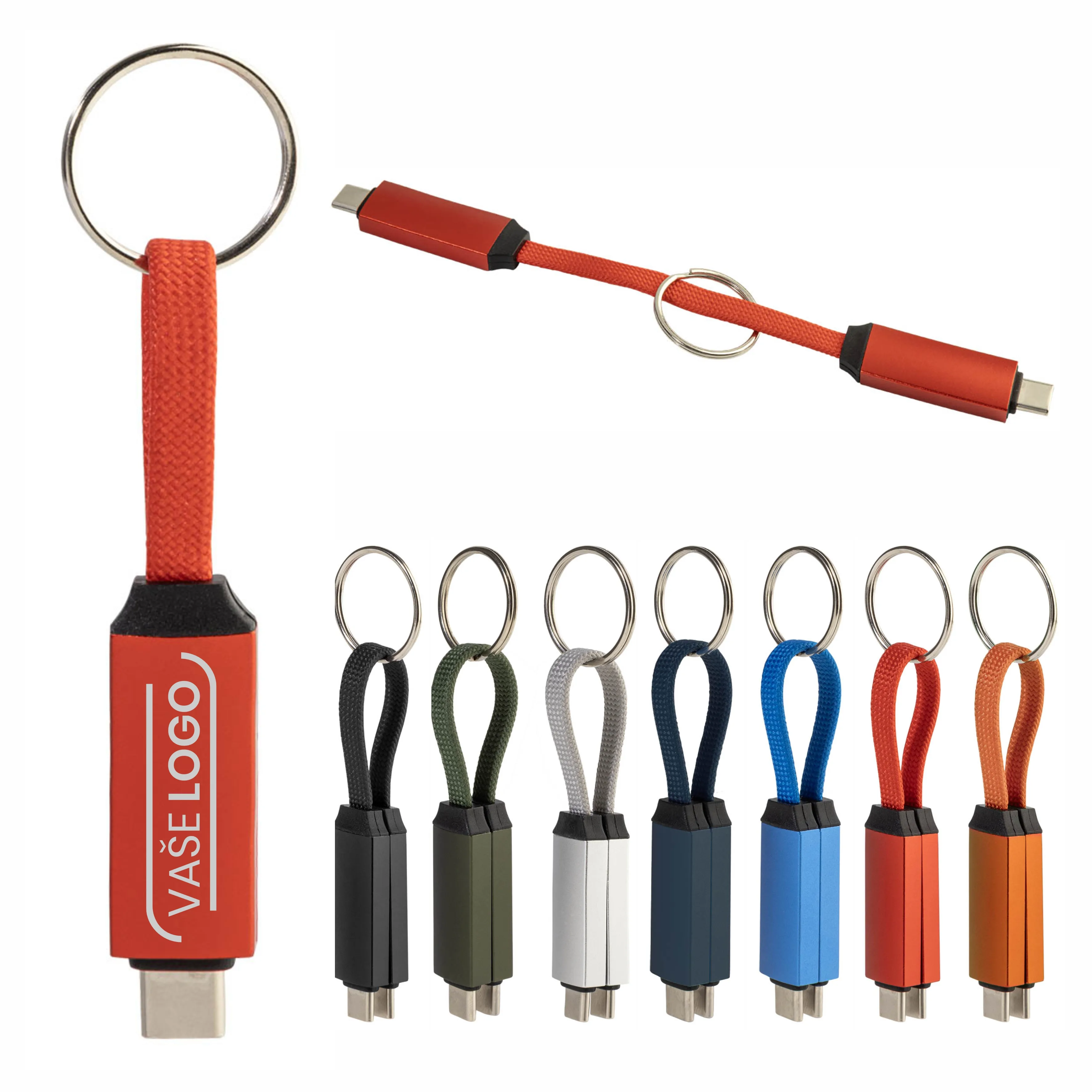 USB-C prívesok s vlastným logom - Keycab