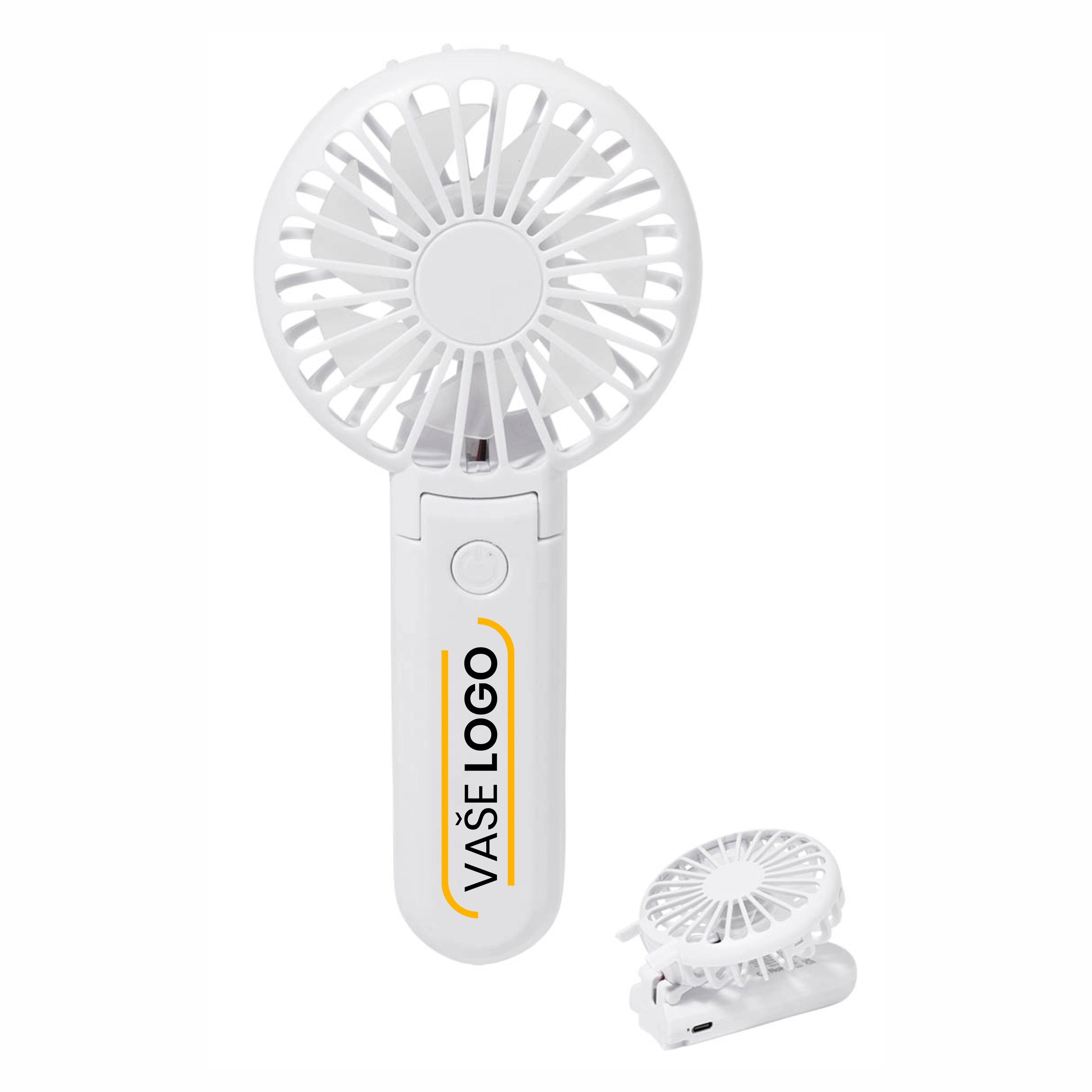 Elektrické ručné mini ventilátory s vlastným logom - Chilly