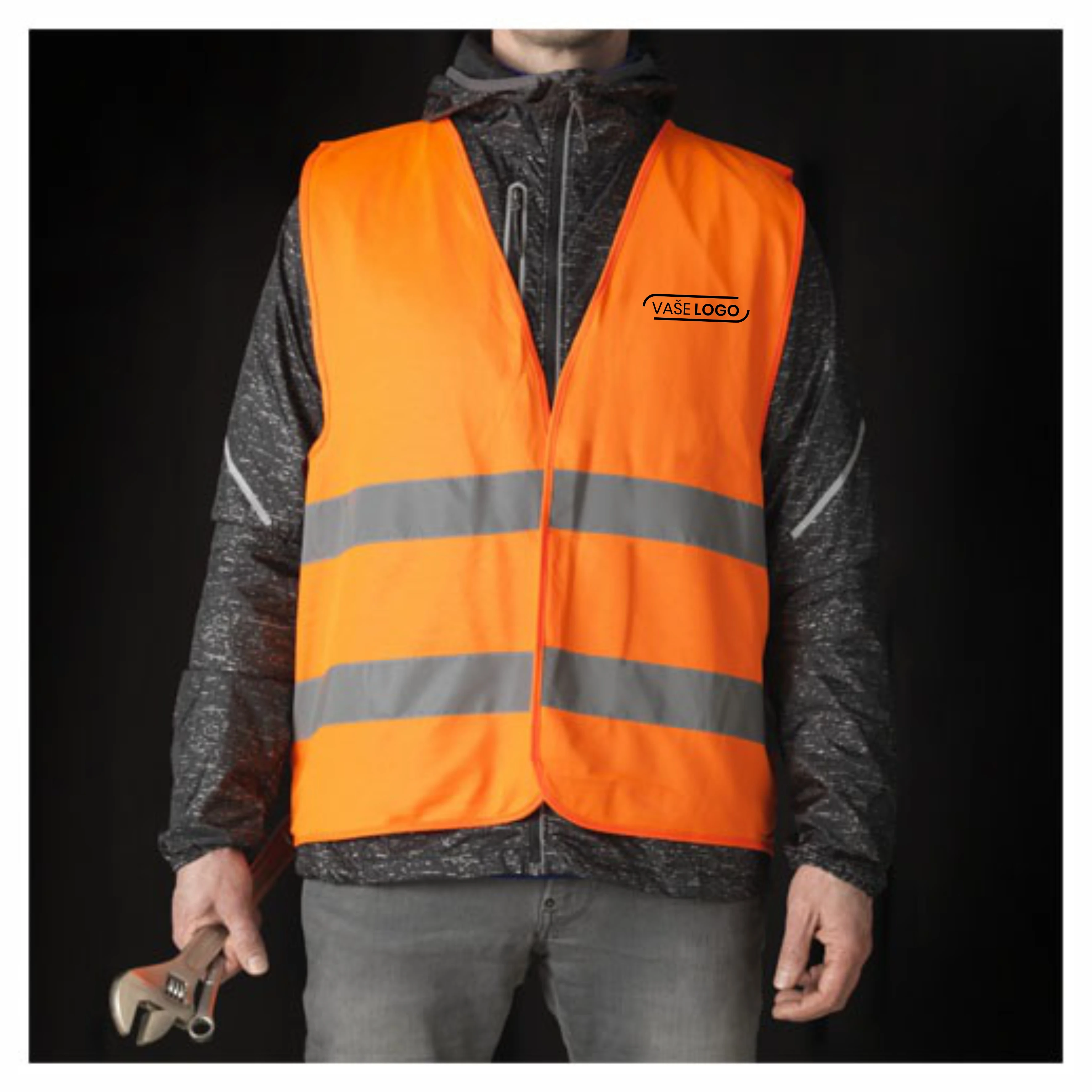 Reklamné bezpečnostné vesty s potlačou - Renion