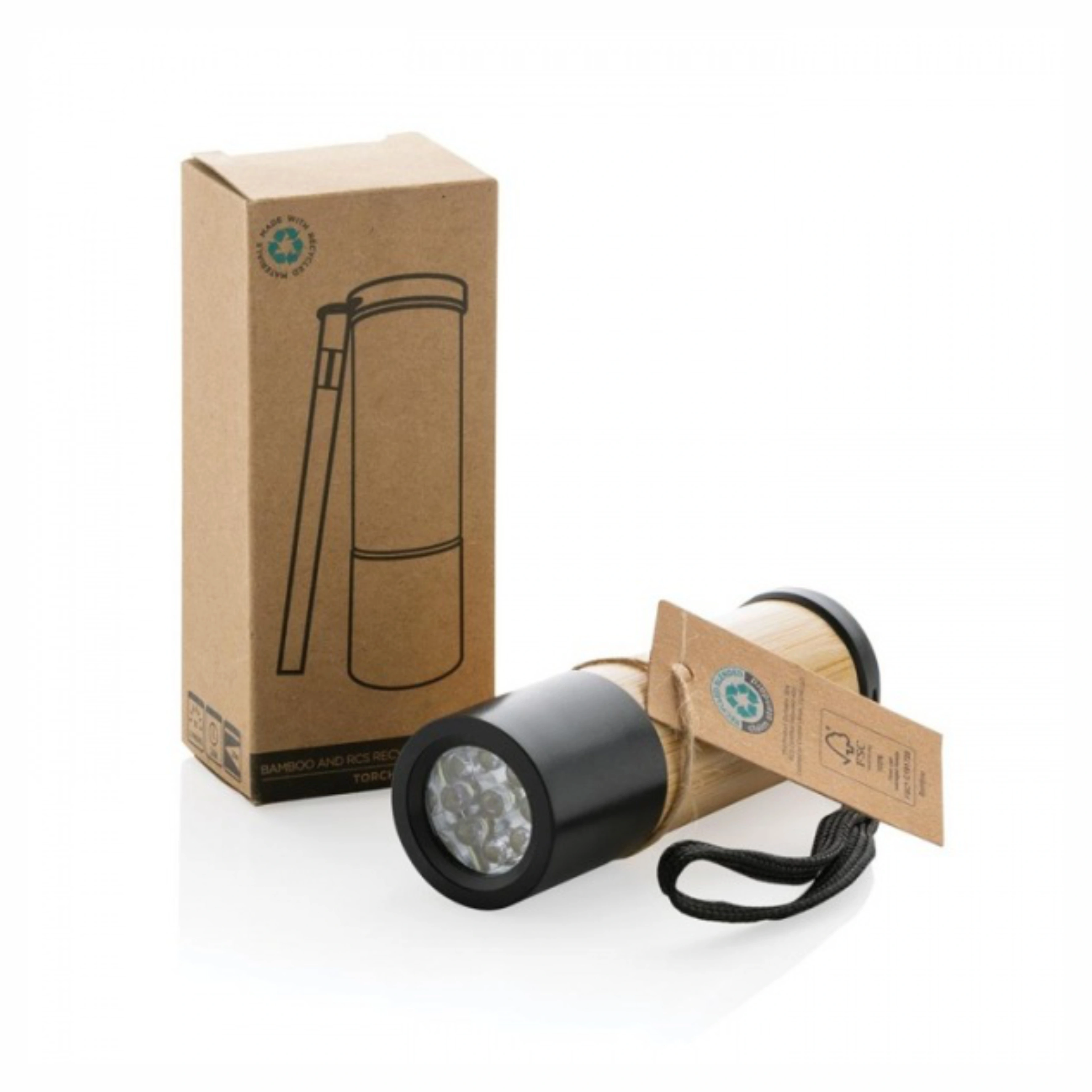 Reklamné ekologické LED baterky s potlačou - Ekoled