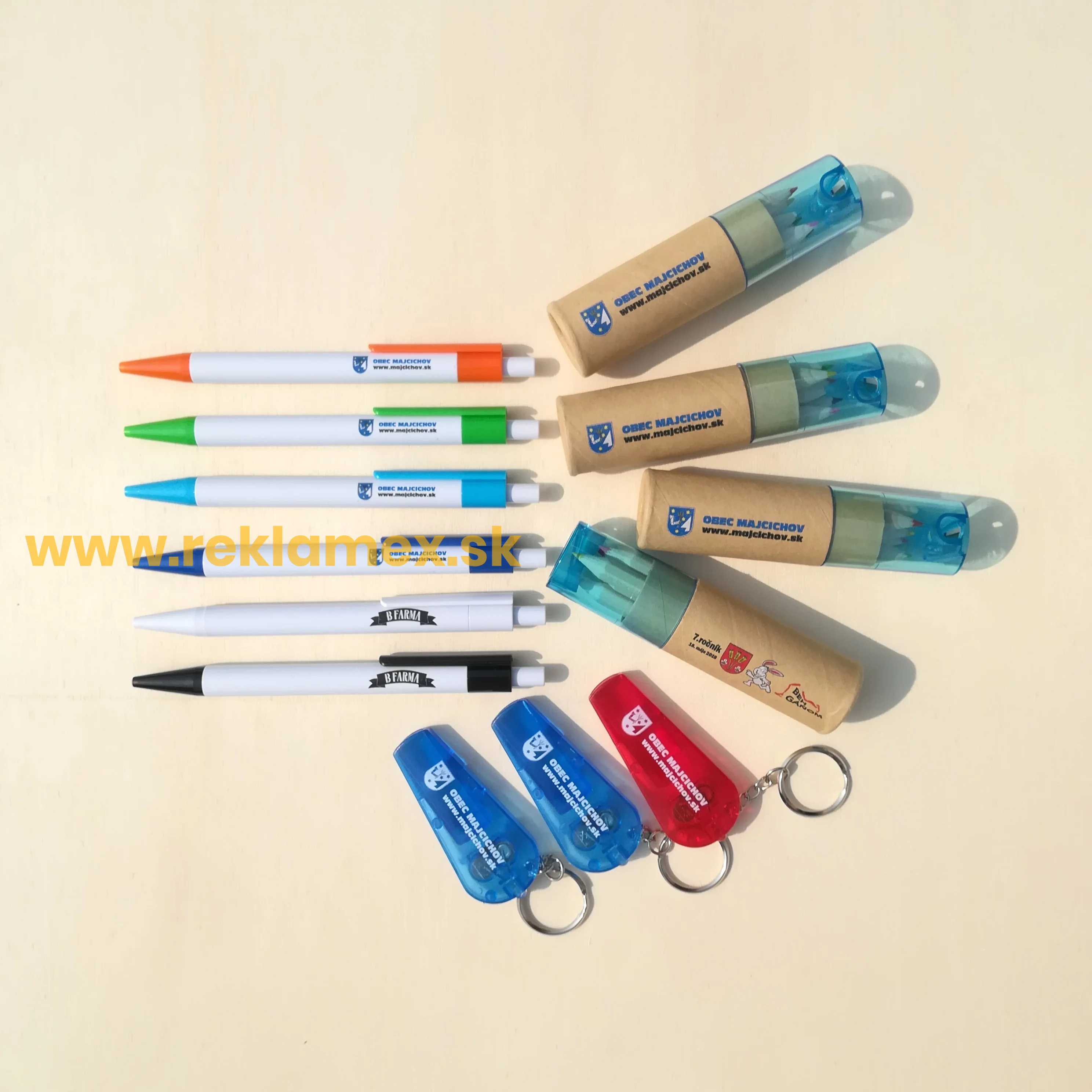 Reklamné farbičky s potlačou - Anele