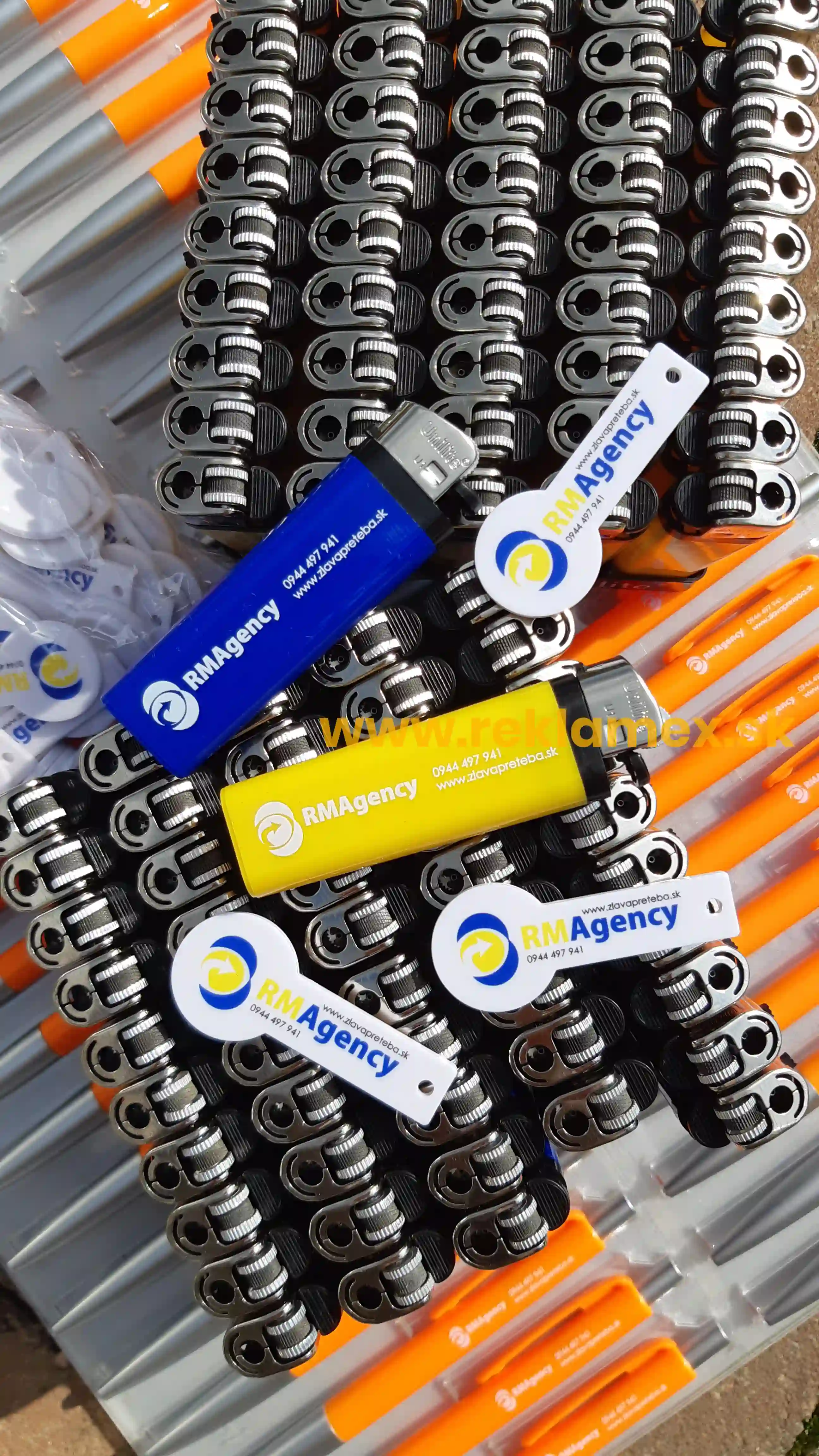 Lacné reklamné zapaľovače s potlačou - Samant