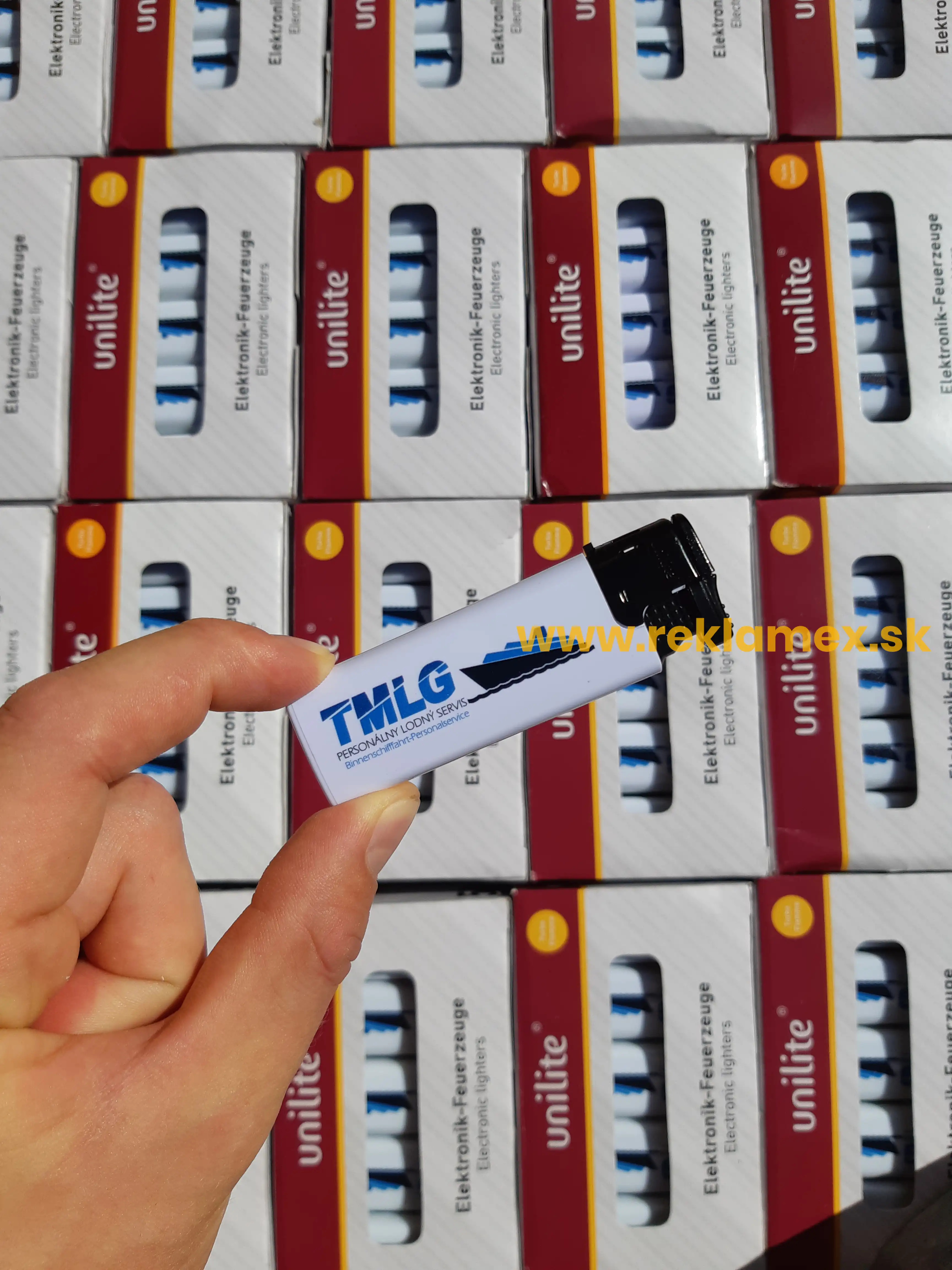 Reklamné tryskové turbo zapaľovače s potlačou