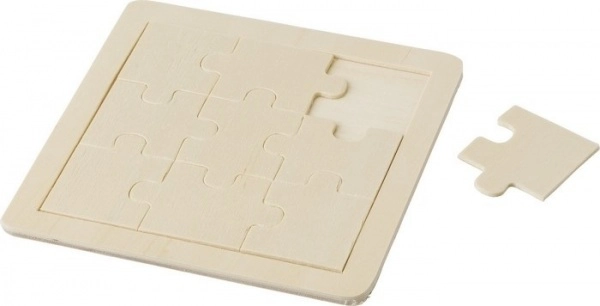 Reklamné drevené puzzle s potlačou