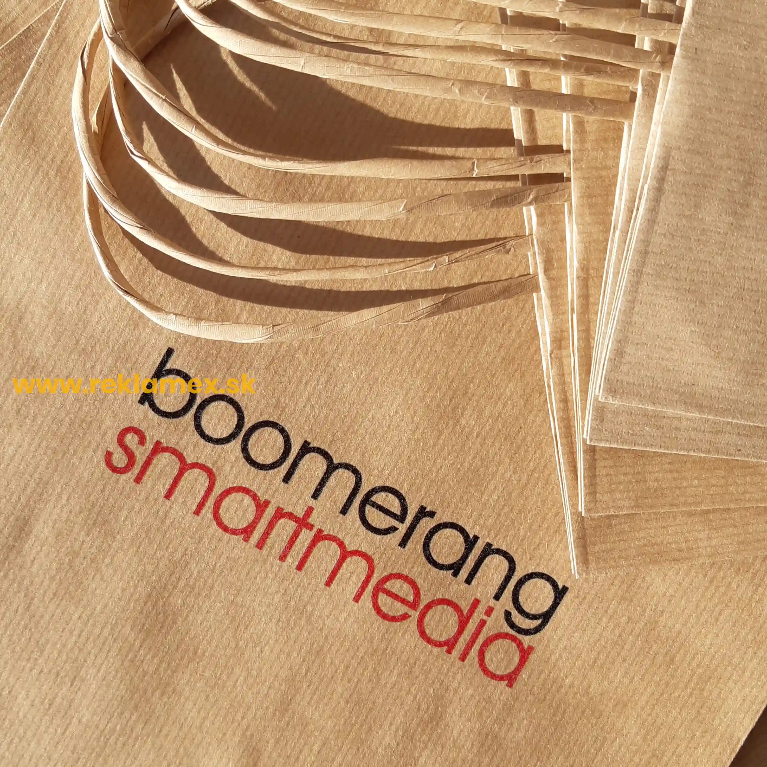Reklamné papierové tašky s potlačou - 300x160x340 mm