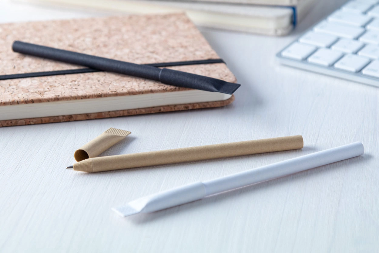 Papierové reklamné perá s potlačou