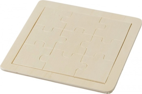 Reklamné drevené puzzle s potlačou