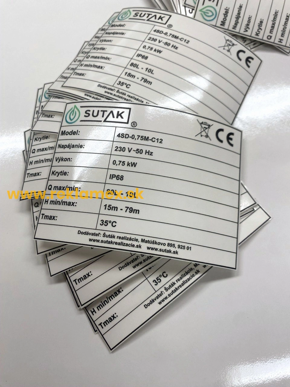 Servisné štítky - výmena brzdovej kvapaliny