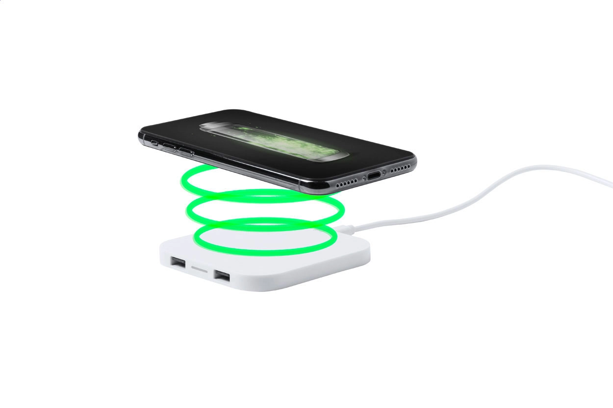 Bezdrôtové nabíjačky s potlačou - Flodok