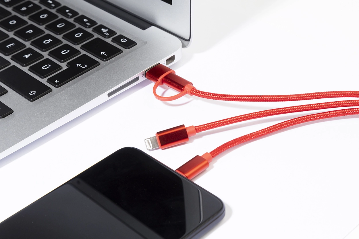 Reklamné USB nabíjacie káble s logom - Rafob