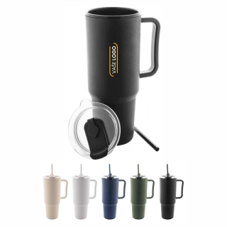 Reklamné termopoháre so slamkou s potlačou - Tumbler