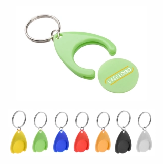 Reklamné kľúčenky so žetónom s potlačou loga - Baxer