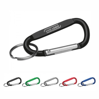 Reklamné kľúčenky s karabínou s gravírovaním - Lenyrd