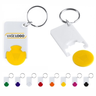 Reklamné kľúčenky so žetónom s potlačou - Bayerion