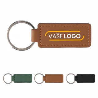 Reklamné kožené kľúčenky s potlačou - Apler
