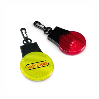 Reklamné reflexné LED svetlá s príveskom s potlačou