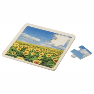Reklamné drevené puzzle s potlačou