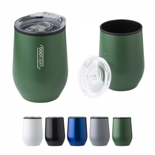 Reklamné nerezové cestovné hrnčeky s gravírovaním - Avura