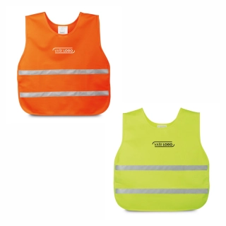 Detské bezpečnostné vesty s potlačou - Safer