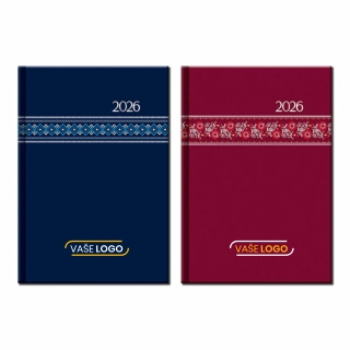 Reklamné diáre A5 s potlačou - Folker