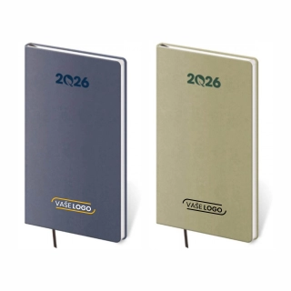 Ekologické vreckové reklamné diáre s potlačou