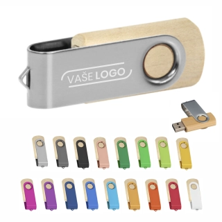 Reklamné USB kľúče s gravírovaním - Woderia