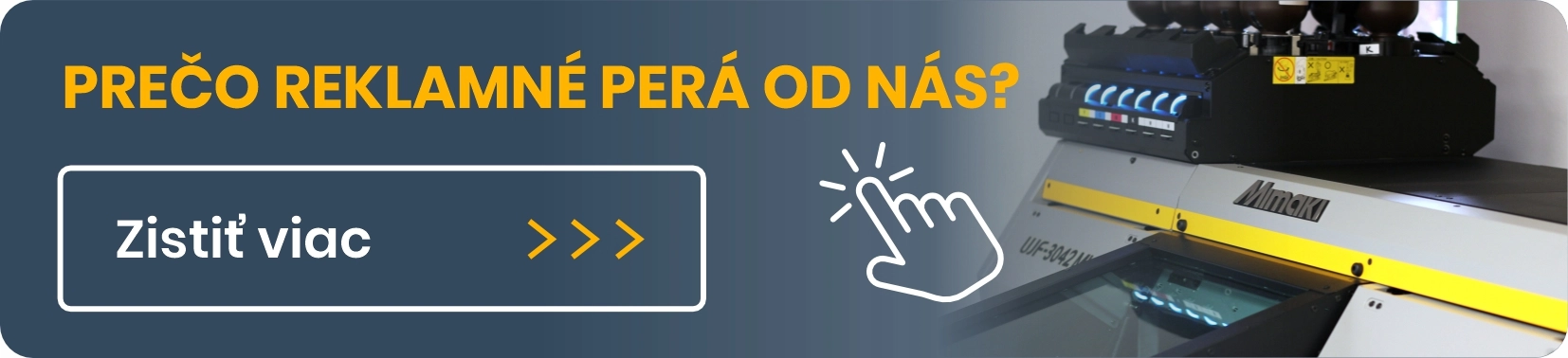 Preco nakupovat reklamne pera a firemne pera od nas - banner 