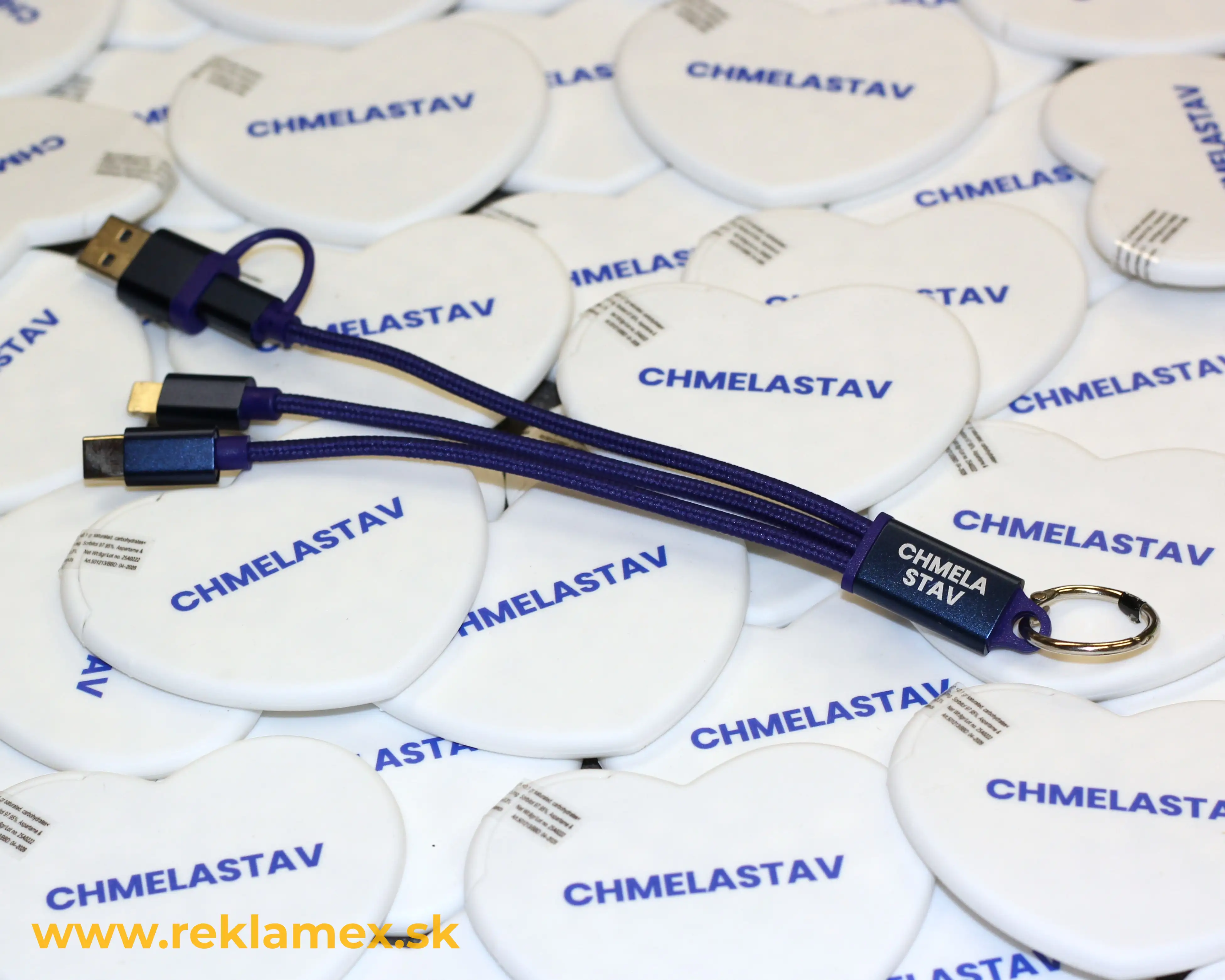 reklamne usb klucenky s logom 